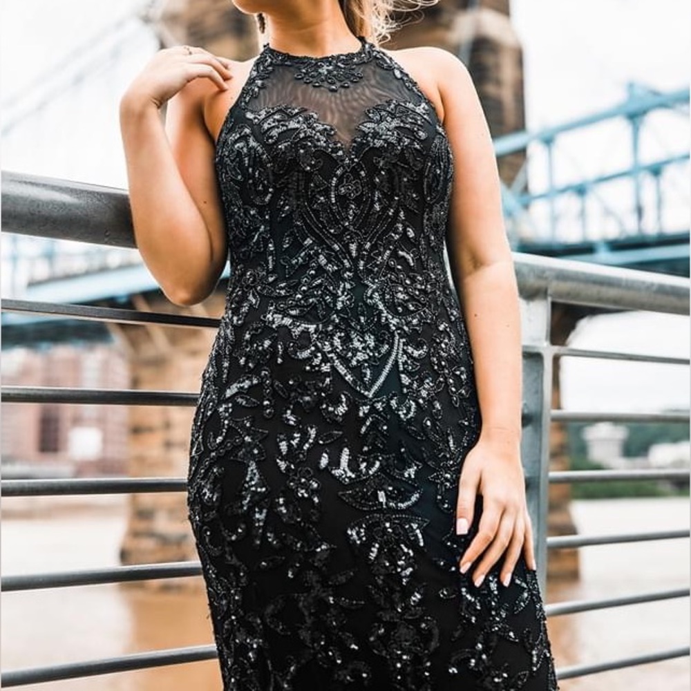 Sherri Hill beaded gown